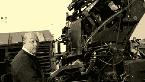 Die Courier se Heidelberg Drukpers